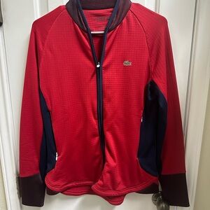 Lacoste Sport Red and Navy Jacket - new without tags